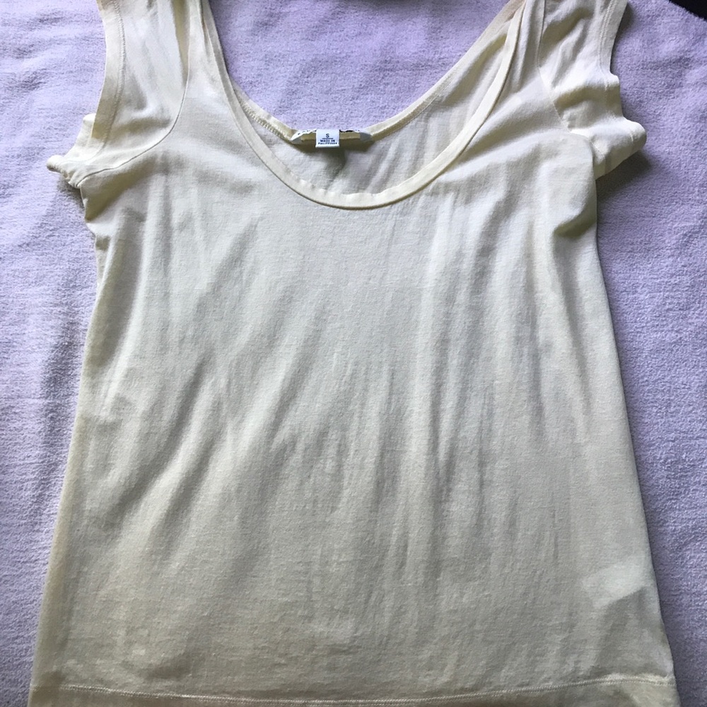 Banana Republic yellow tee